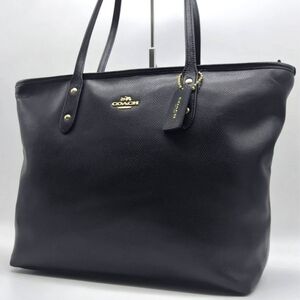 Coach Nave Pebbled Leather Tote